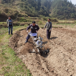 驻村第一书记田峰：田间地头绘“钱”景